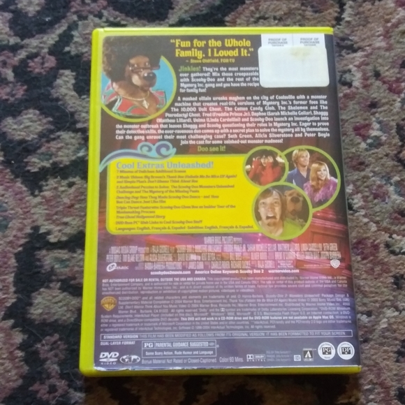 Scooby-Doo 2 : Monsters Unleashed DVD - Picture 3 of 3